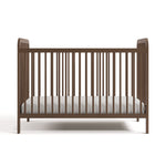 Pasadena hazelnut crib front view