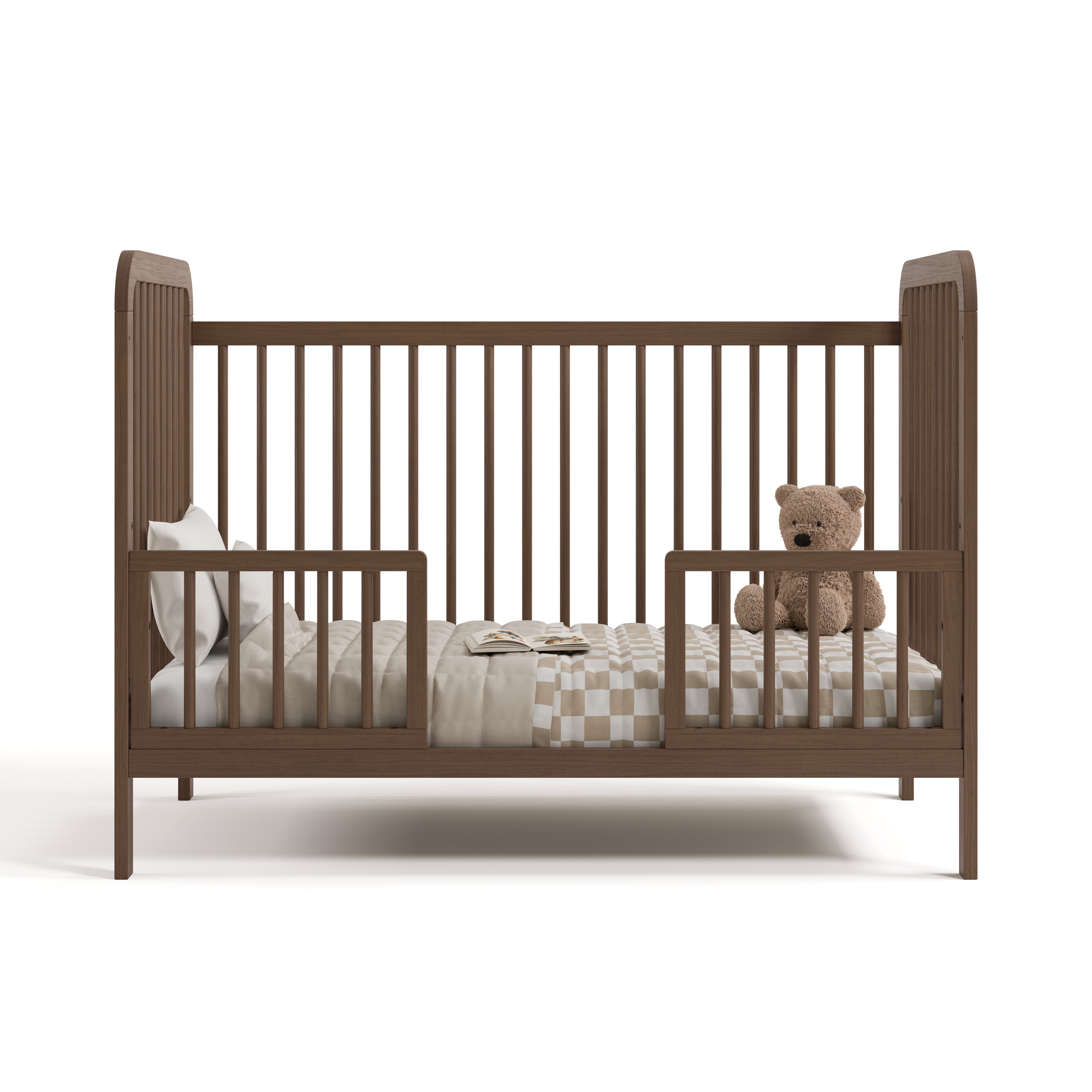 Pasadena hazelnut crib toddler bed conversion