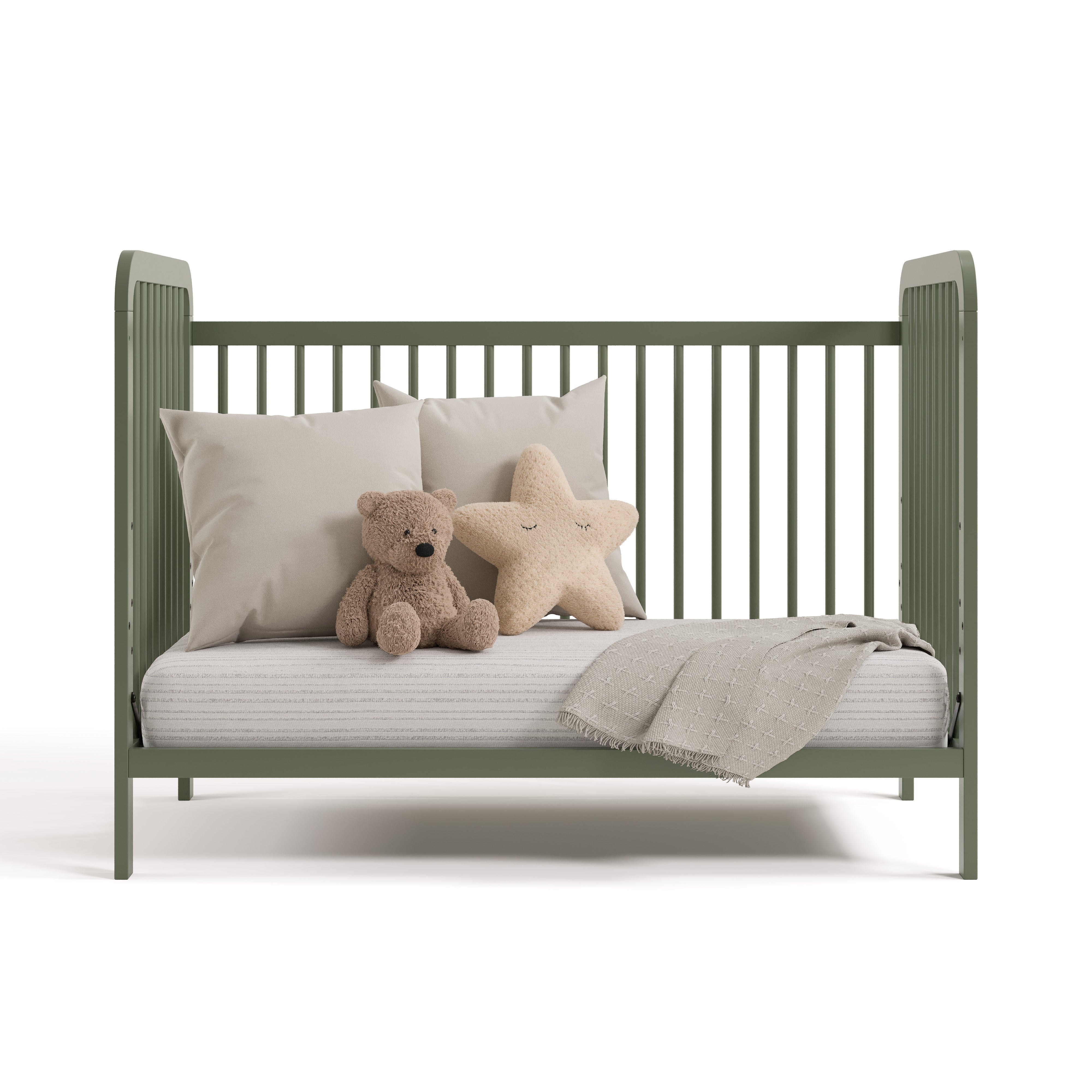 Pasadena olive crib daybed conversion