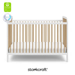 Pasadena white with driftwood crib with GGG and PTPA logo on top left