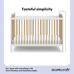 Pasadena white with driftwood crib style callout