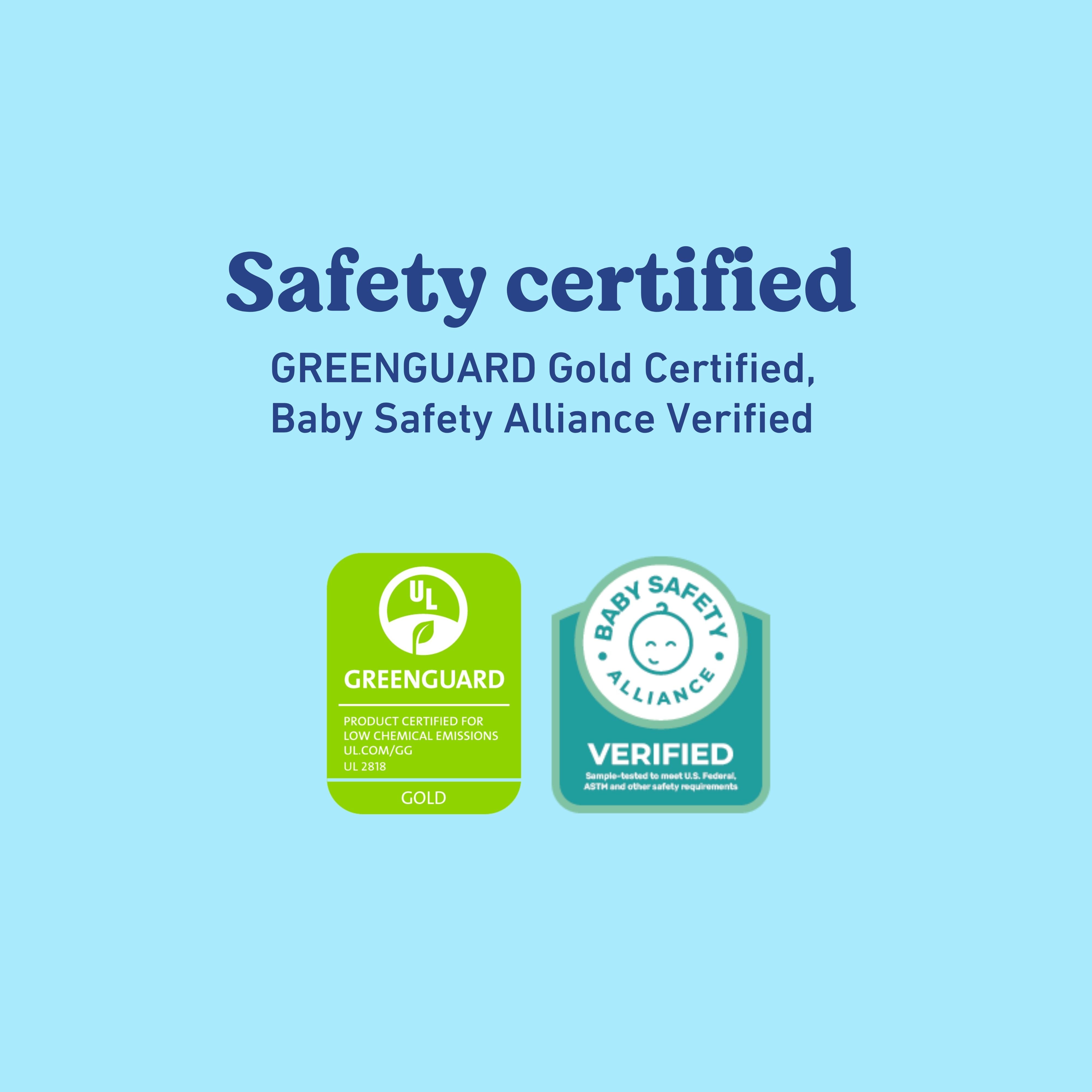 Olivia crib certifications