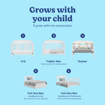 Benton white crib conversions callout