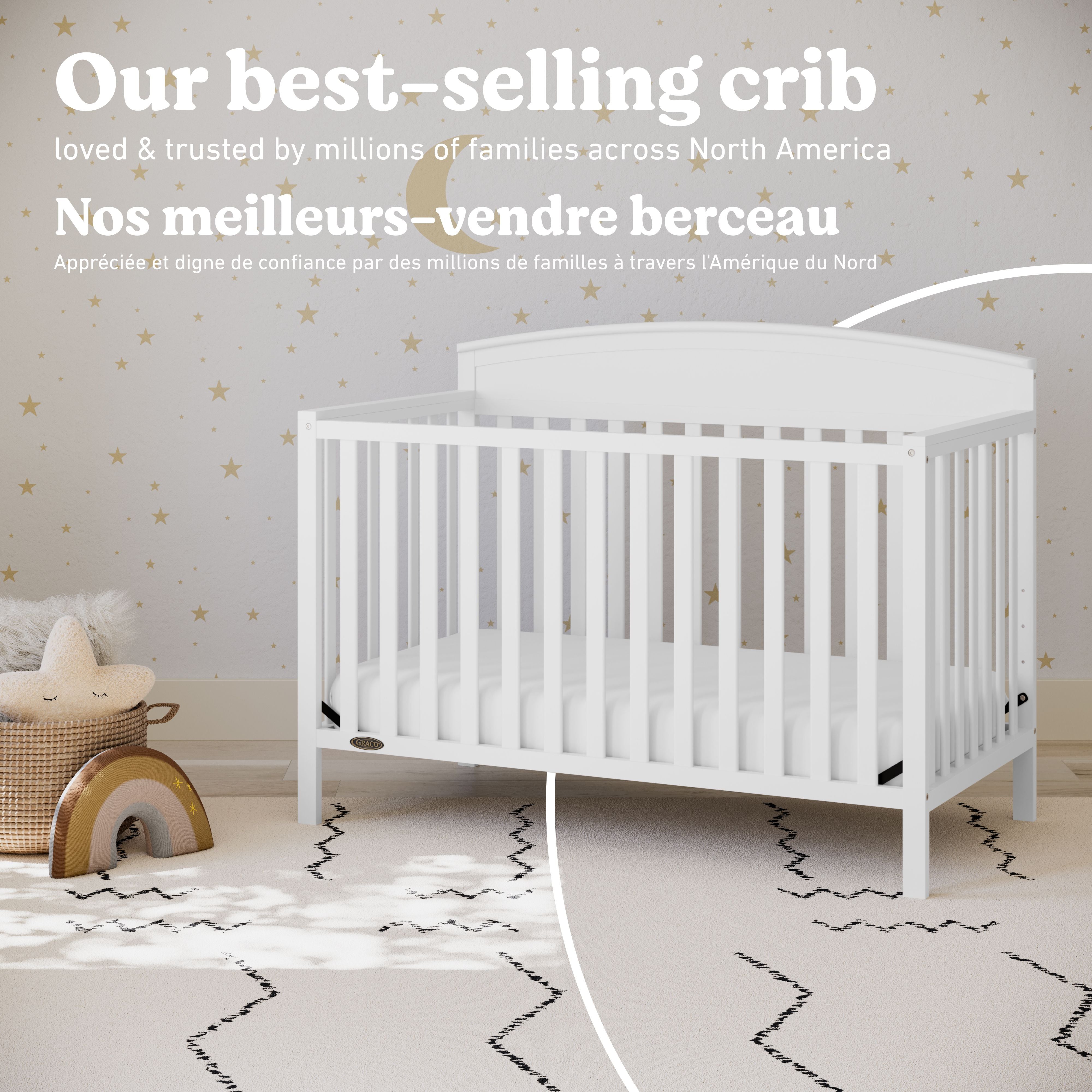 Benton white crib style callout