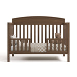 Benton hazelnut crib converted to toddler bed