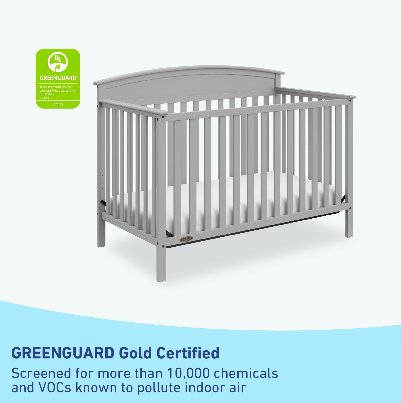 pebble gray crib conversions graphic