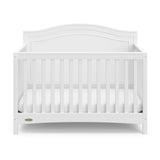 white crib