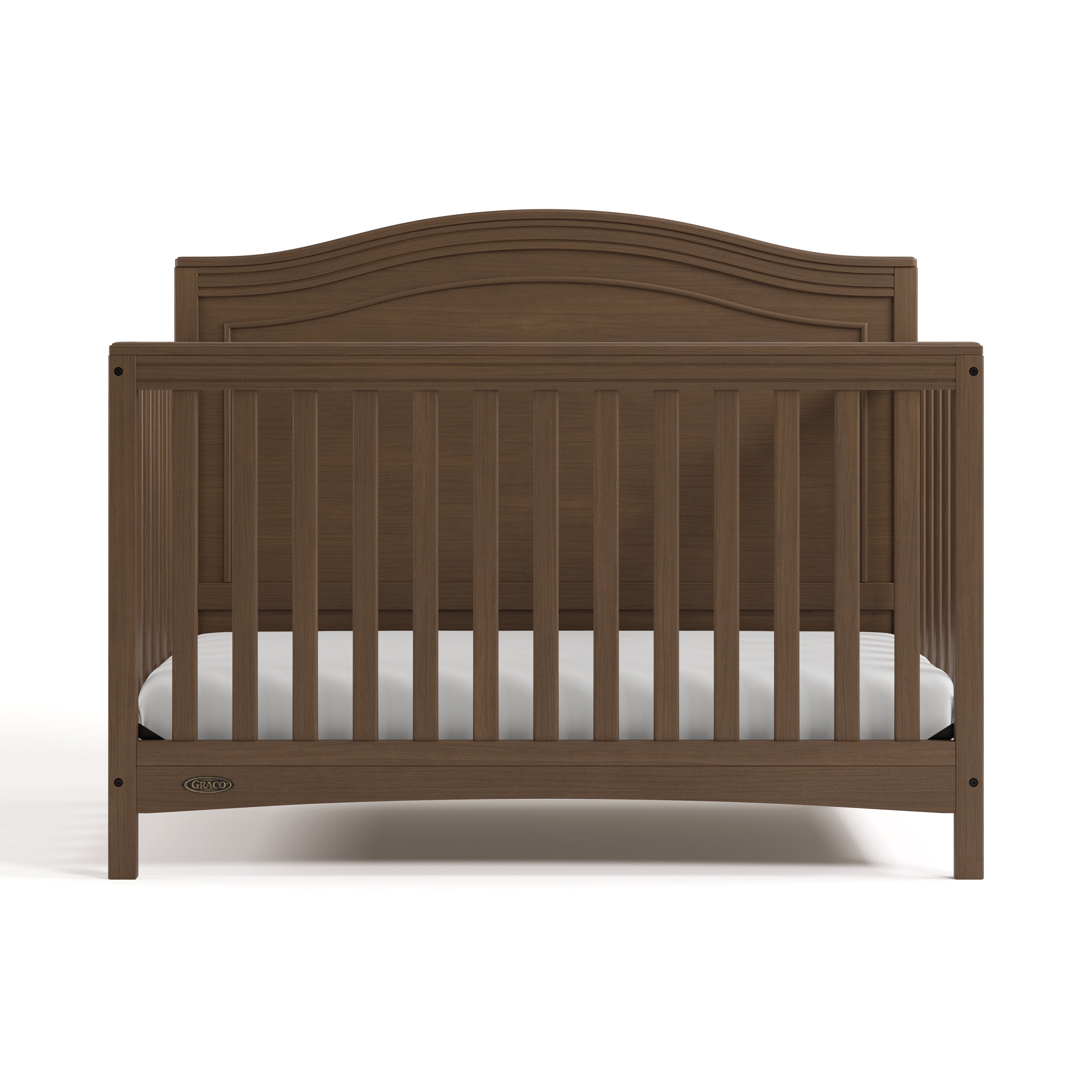 Paris hazelnut crib front view