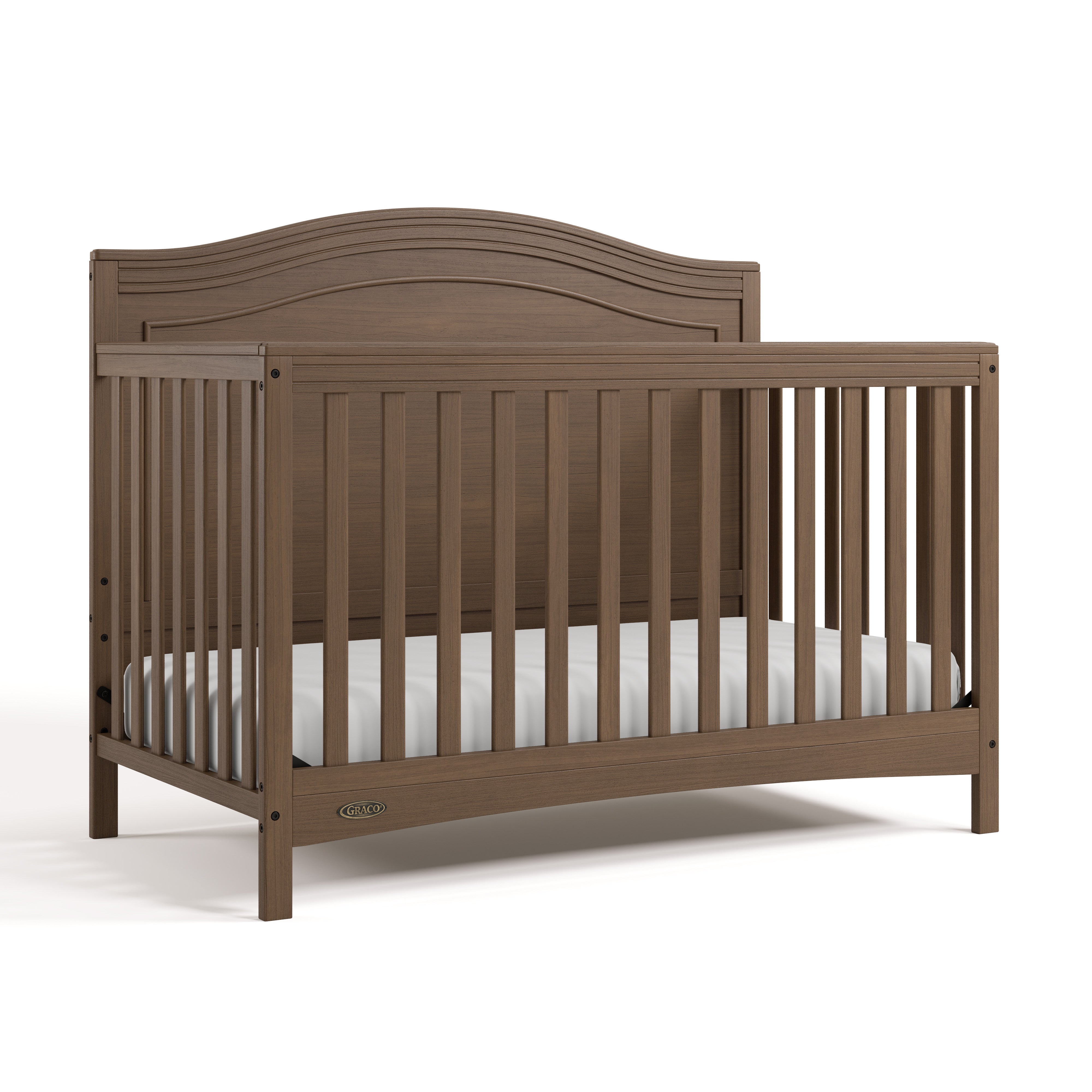 Paris hazelnut crib angle view