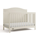 Paris frosted oat crib angle view