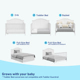 White crib conversions graphic