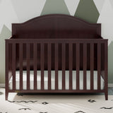 espresso crib in nursery