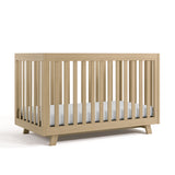 Beckett driftwood crib angle view