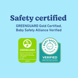 Sasha crib with drawer certifications