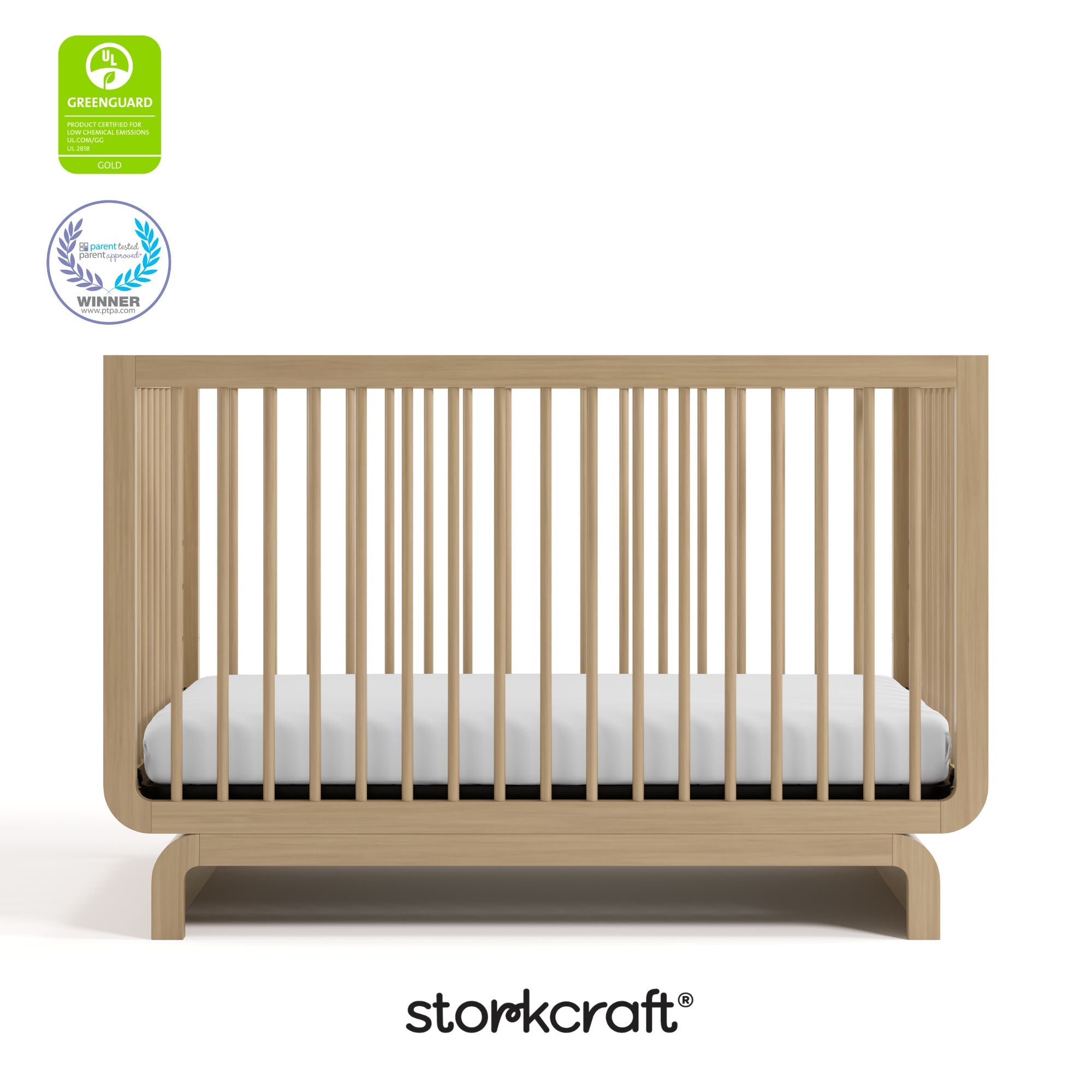Santorini driftwood crib certifications callout
