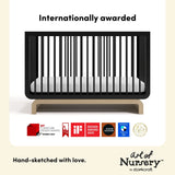 Santorini black with driftwood crib awards callout