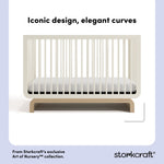 Santorini frosted oat with driftwood crib design callout