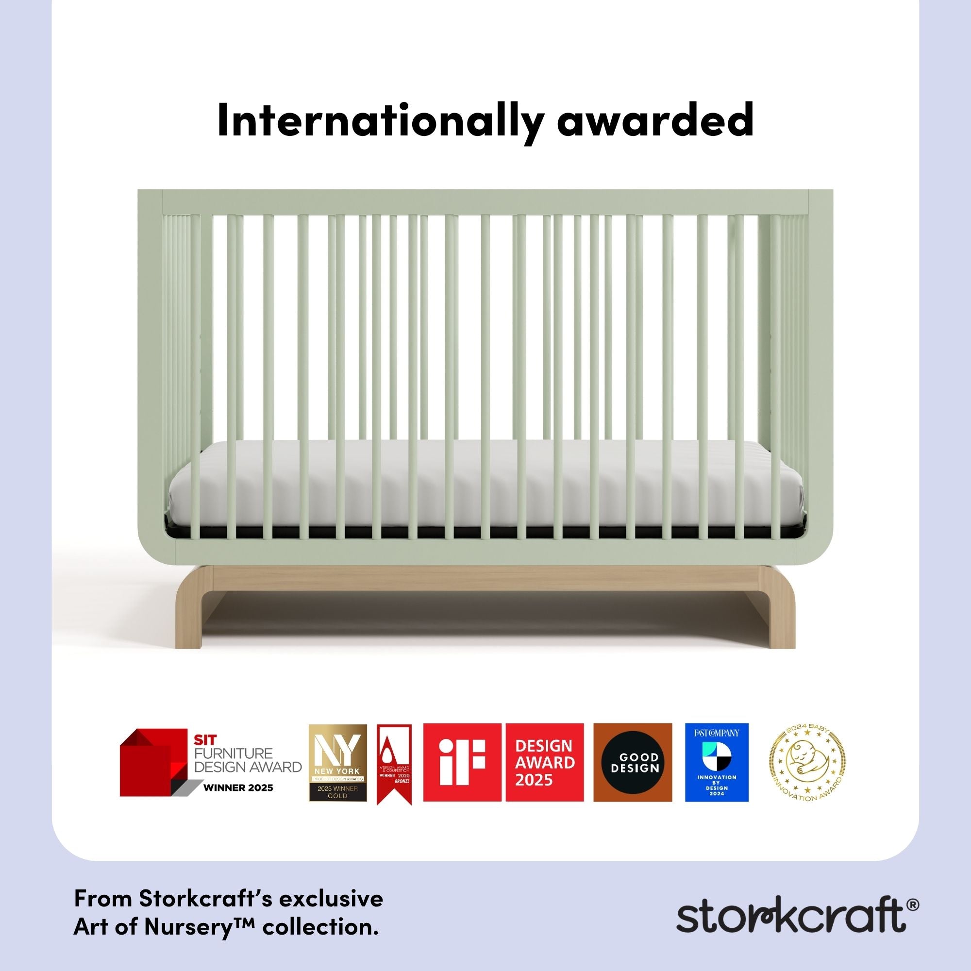 Santorini sage with driftwood crib awards callout