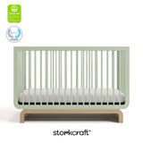 Santorini sage with driftwood crib certifications callout