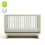 Santorini sage with driftwood crib with GGG and PTPA logos on top left