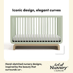 Santorini sage with driftwood crib style callout