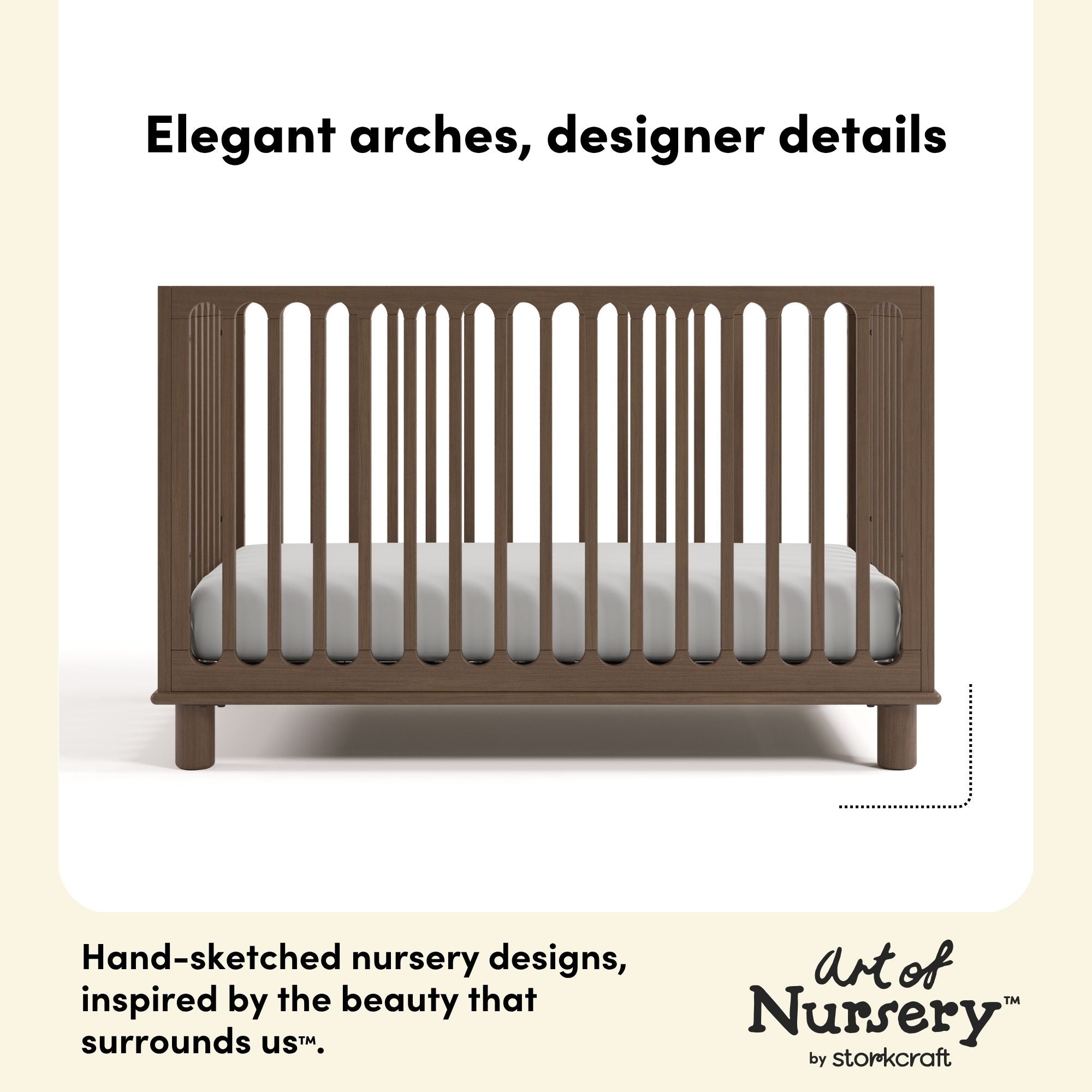 Sicily hazelnut crib style callout