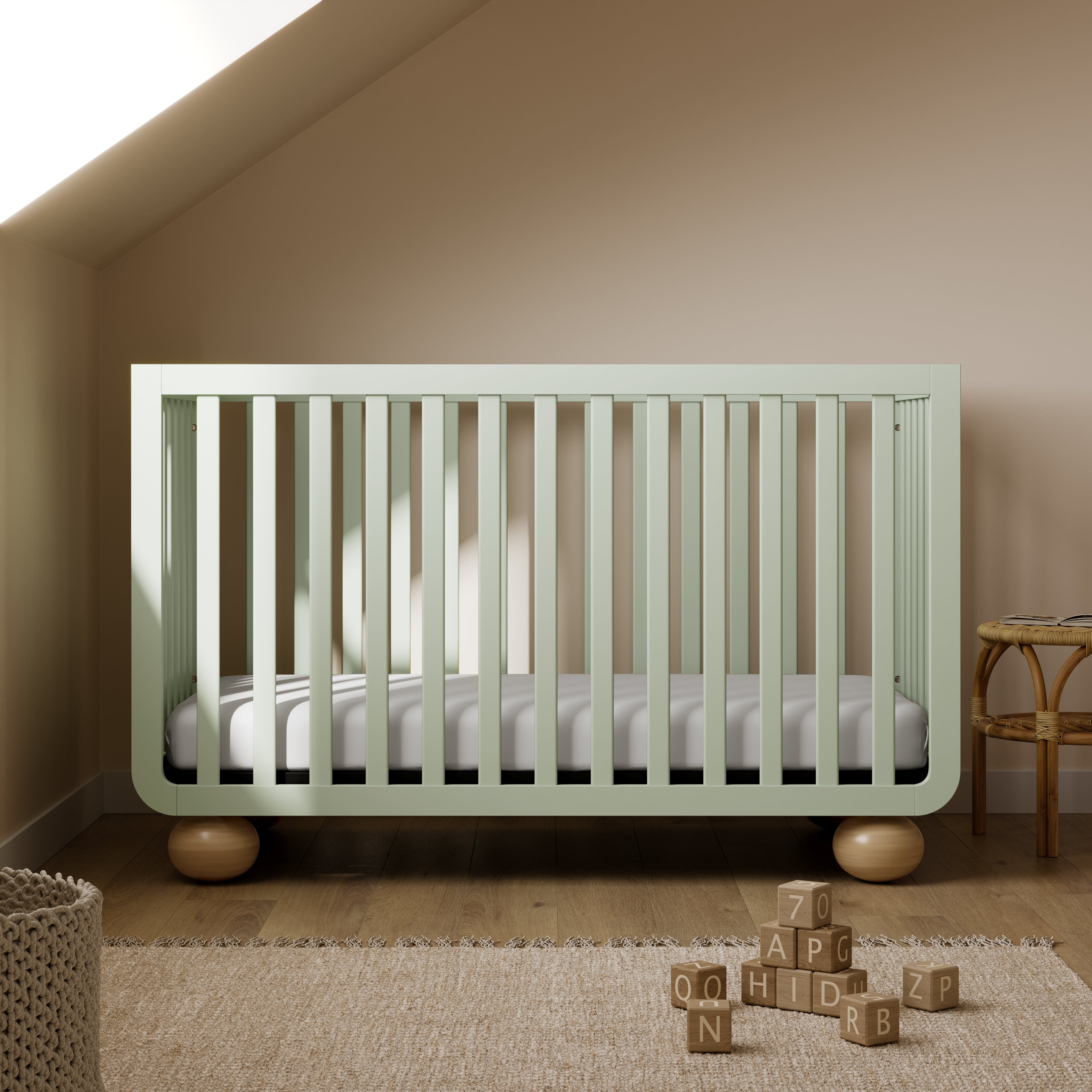 Amalfi sage with driftwood crib in a nursery