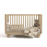 Amalfi driftwood crib converted to toddler bed
