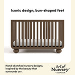 Amalfi hazelnut crib style callout