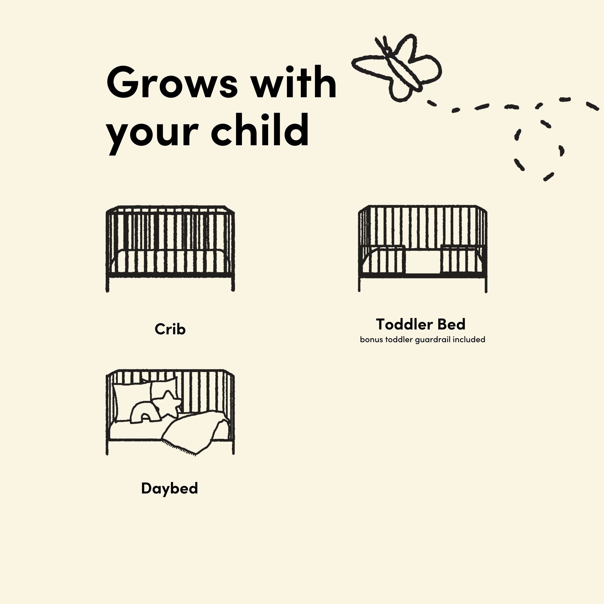 Amalfi crib conversions