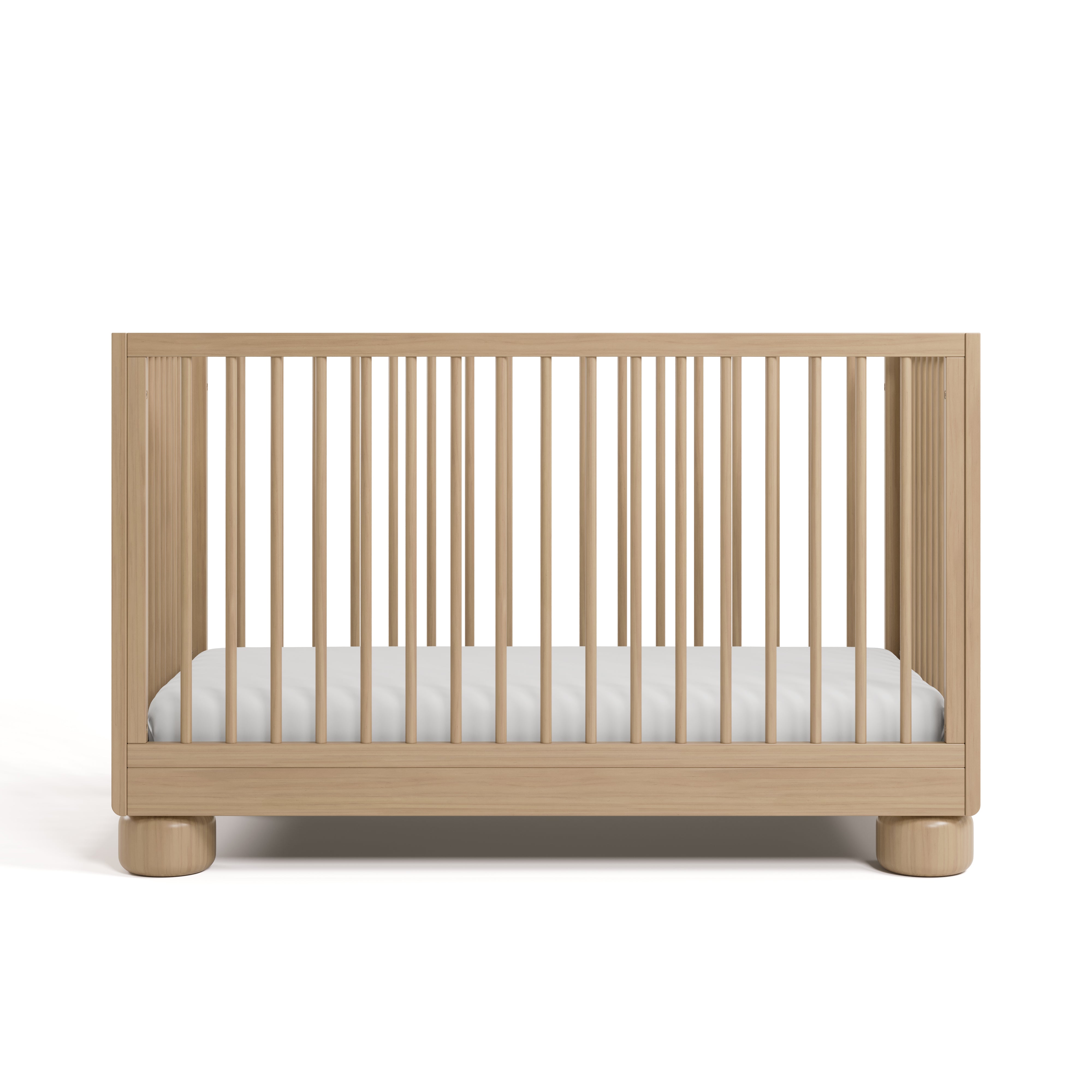 Sorrento driftwood crib front view