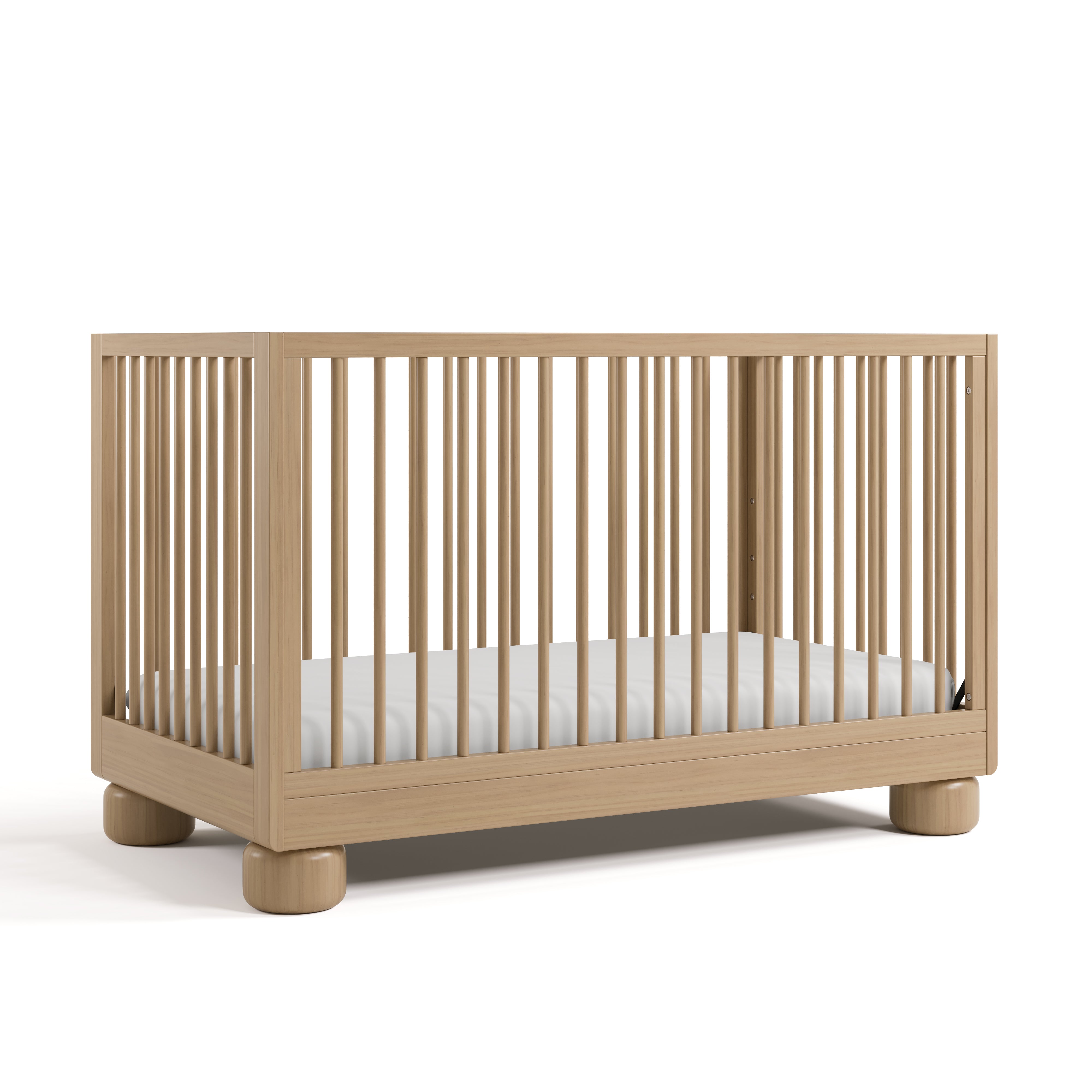 Sorrento driftwood crib angle view