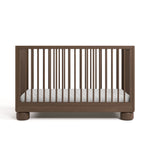 Sorrento hazelnut crib front view