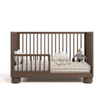 Sorrento hazelnut crib converted to toddler bed