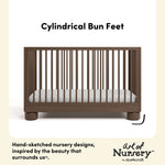 Sorrento hazelnut crib style callout