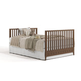 Mallorca Crib in Hazelnut full bed image