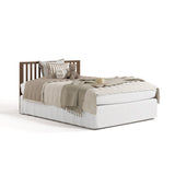 Mallorca Crib in Hazelnut full bed image