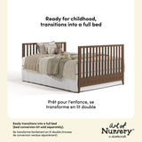 Mallorca Crib in Hazelnut Callout image
