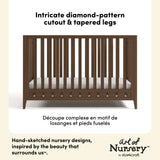 Mallorca Crib in Hazelnut Callout image