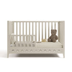 Mallorca Crib in Frosted Oat toddler bed image