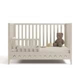 Mallorca Crib in Frosted Oat toddler bed image