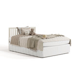 Mallorca Crib in Frosted Oat Full bed image