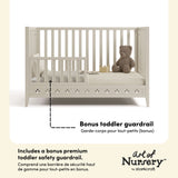 Mallorca Crib in Frosted Oat callout image