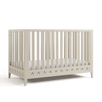 Mallorca Crib in Frosted Oat angled image