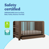 Read-with-me hazelnut crib certifications callout