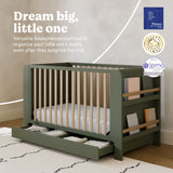 Read-with-me olive with driftwood crib callout