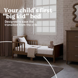 Bailey hazelnut toddler bed callout
