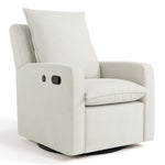 timeless ivory glider angle view