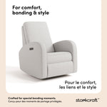 Santa Monica steel basketweave recliner style callout