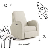 Santa Monica dune basketweave recliner with black doodles overlaid on image